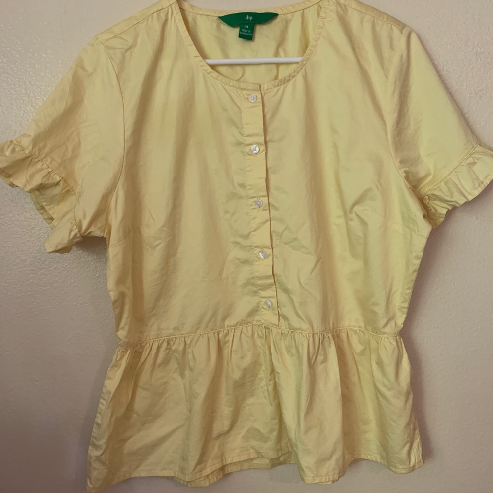 Yellow blouse